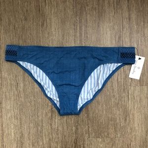 Vera Bradley Chambray Blue Hipster Bikini Bottom